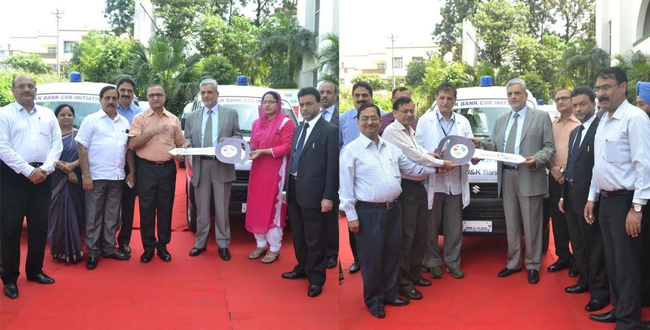JK Bank’s major CSR initiative in health, education sector